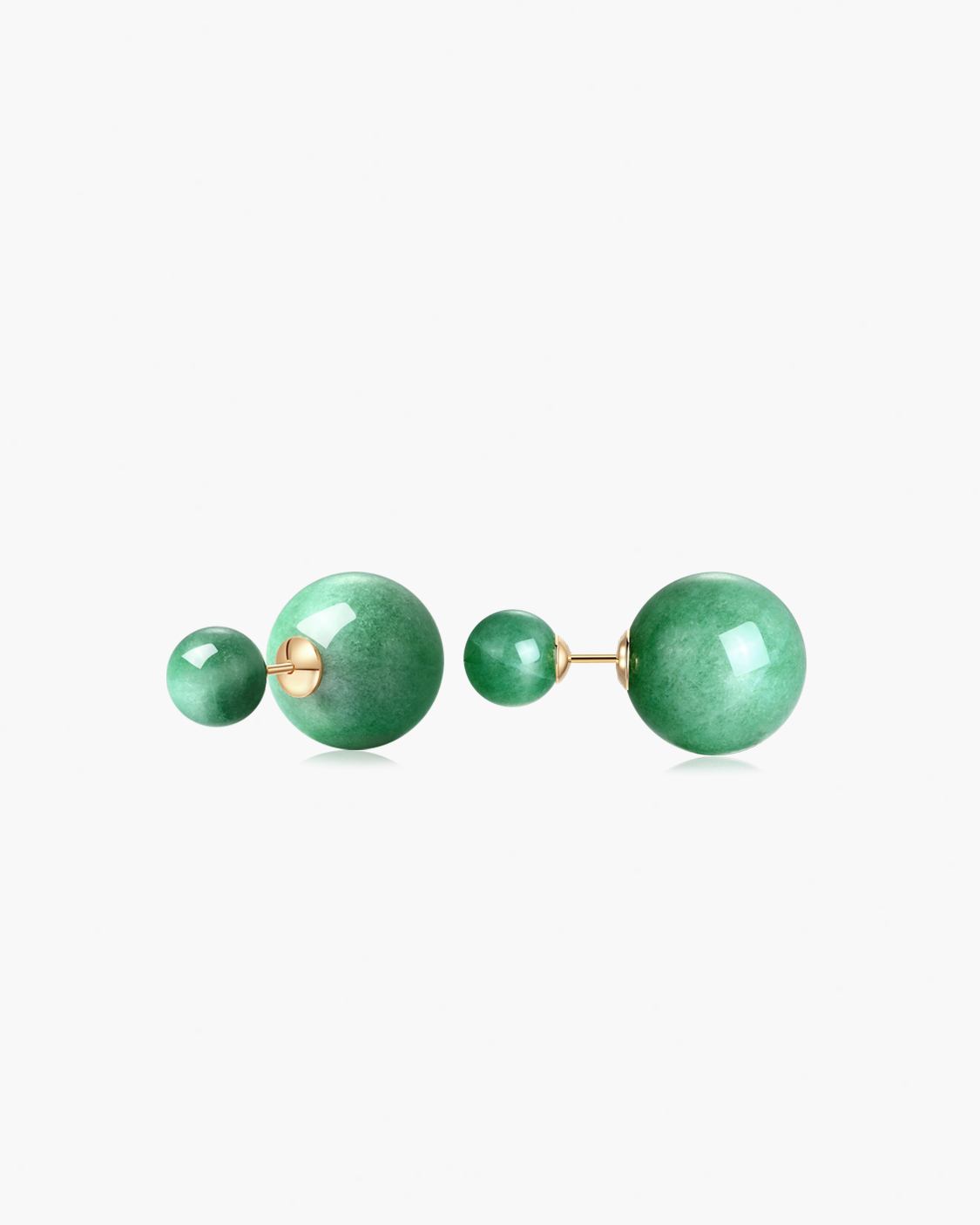 DUO JADE EARRINGS