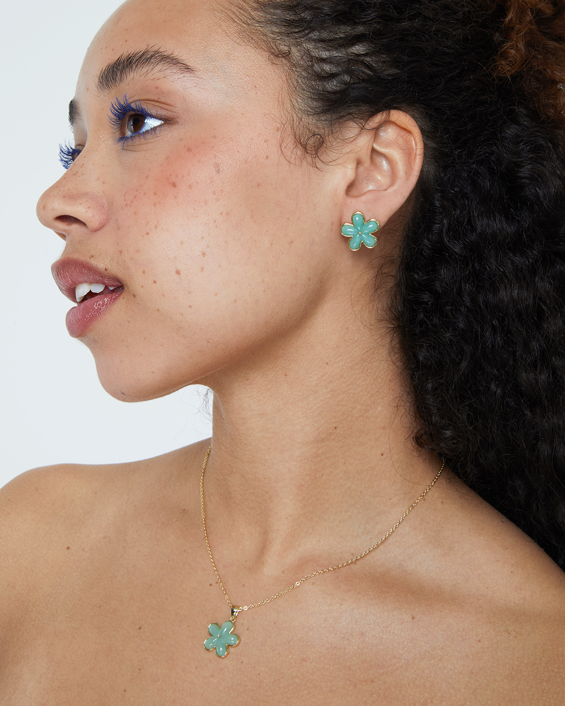 FLEUR DE JADE NECKLACE